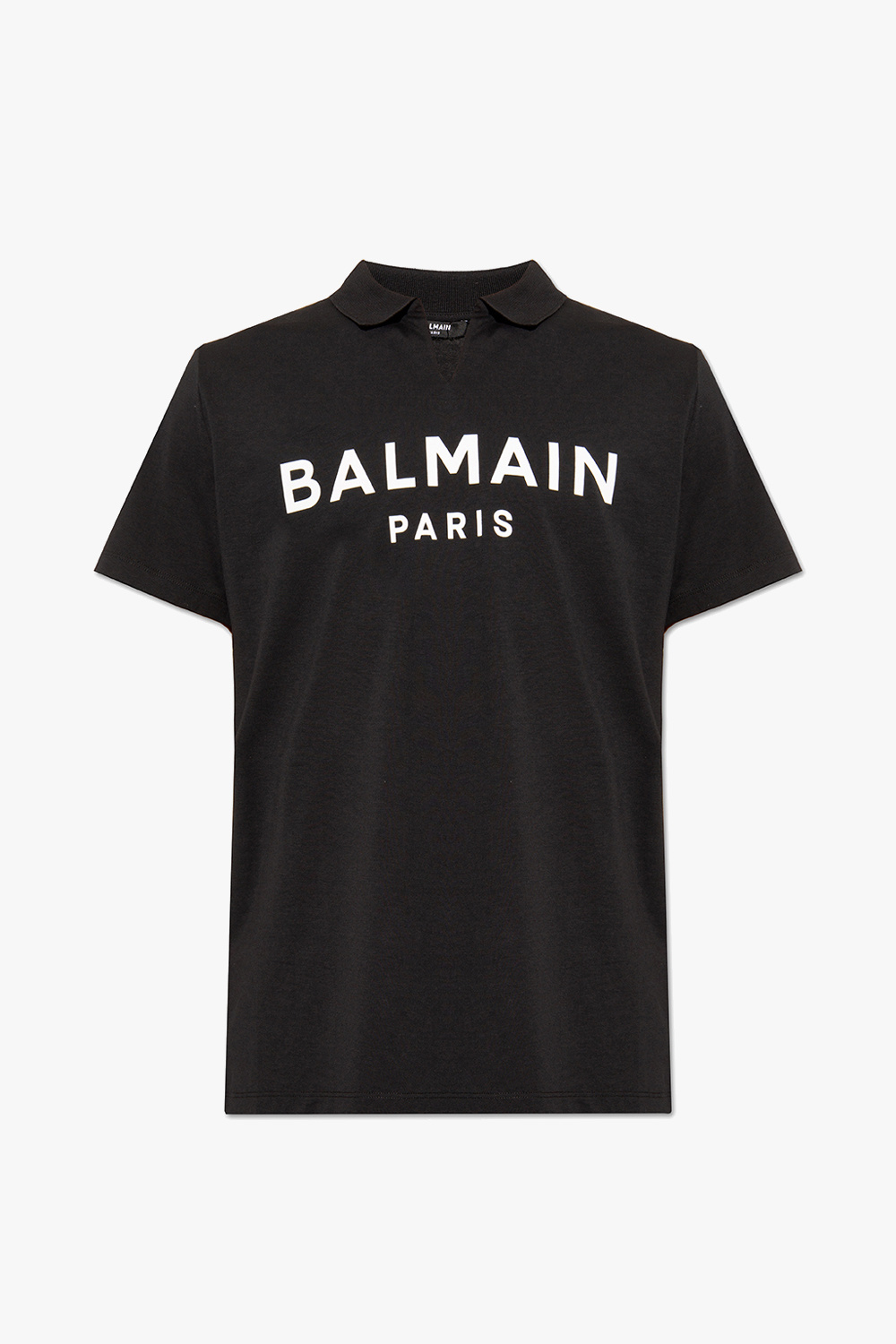 PB Labyrinth jacquard polo shirt black - Men | BALMAIN
